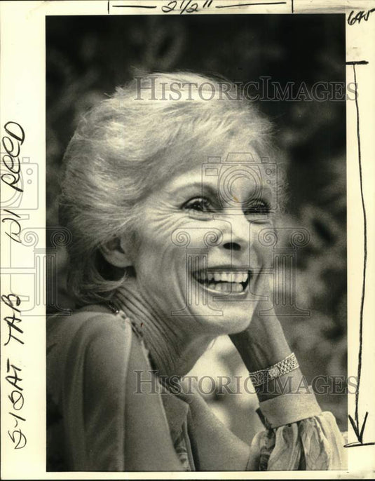 1979 Press Photo Actress Janet Leigh promotes her movie "Mirror, Mirror"
