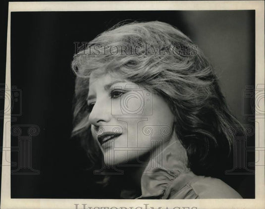 1980 Press Photo Barbara Walters on "The '80 Vote" ABC Election Coverage