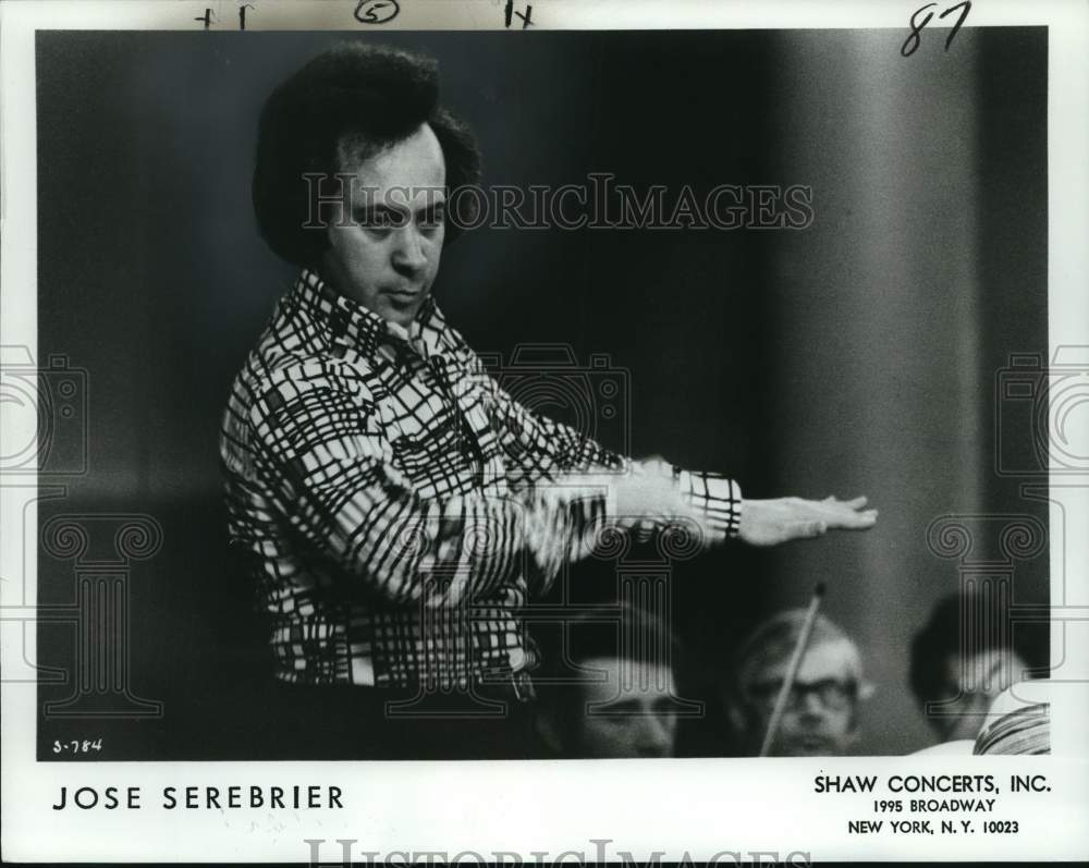 1979 Press Photo Conductor Jose Serebrier - nop85194