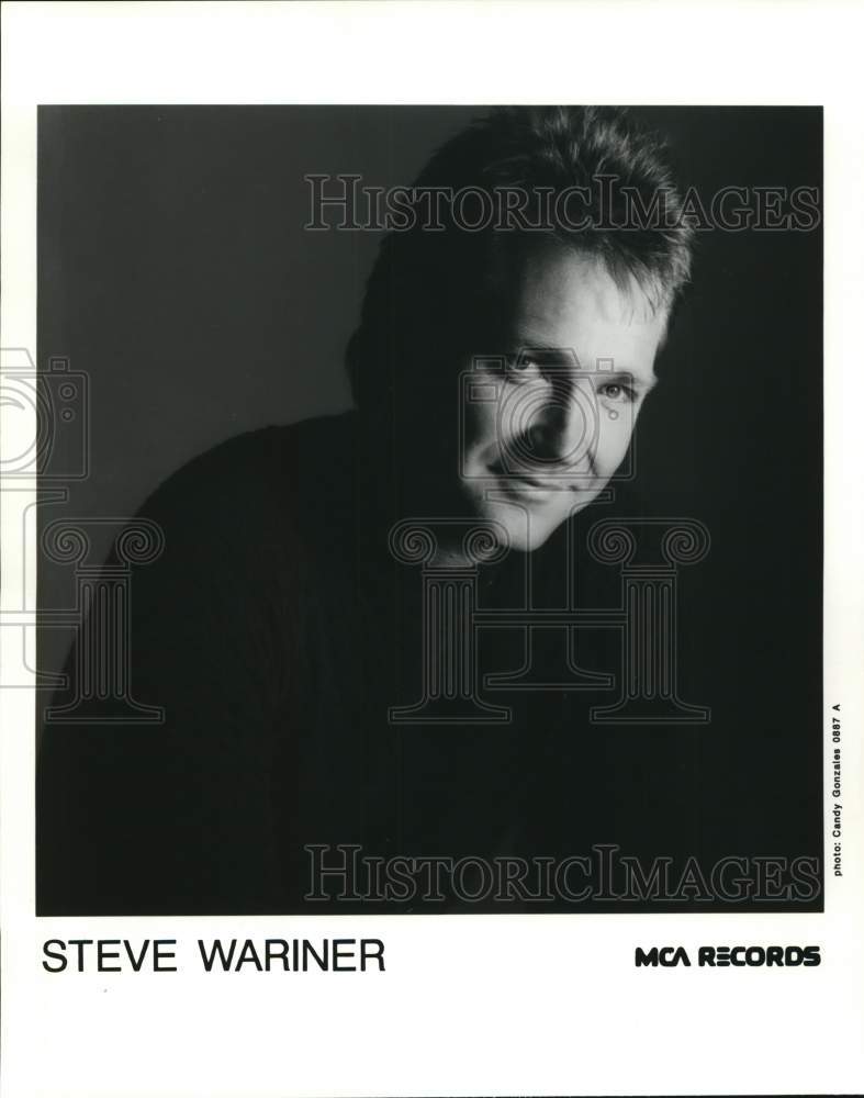 1987 Press Photo Singer Steve Wariner - nop90294- Historic Images