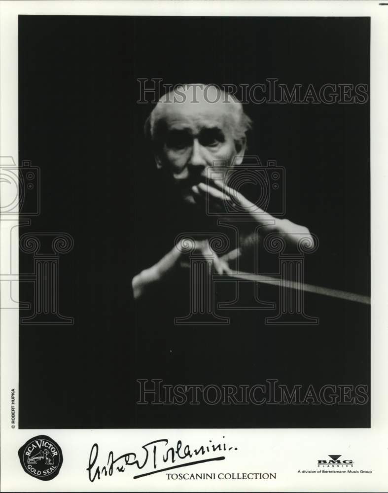 1991 Press Photo Arturo Toscanini, internationally acclaimed Italian conductor- Historic Images