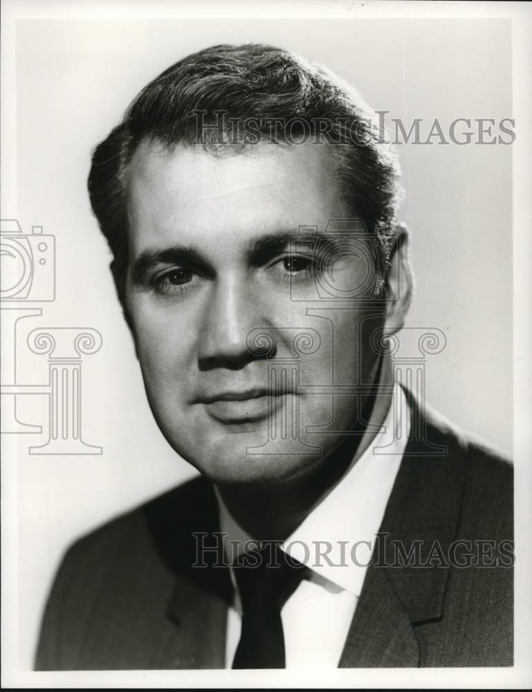 1969 Press Photo Pat Summerall, Former Detroit Lion & NY Giant Football Player- Historic Images