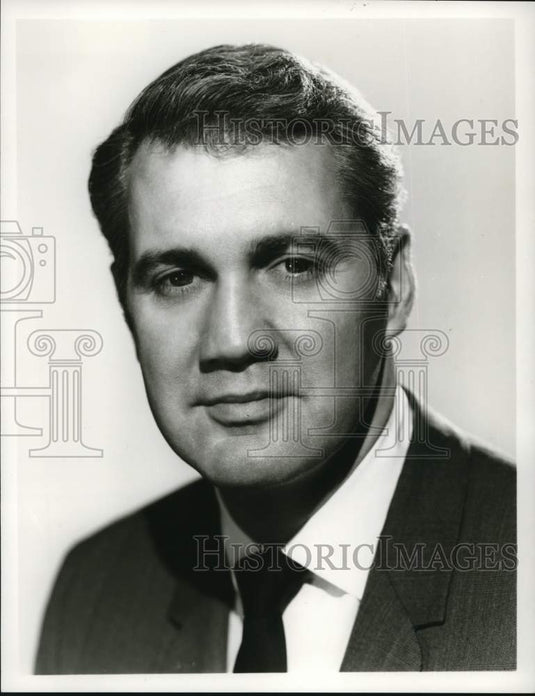 1969 Press Photo Pat Summerall, Former Detroit Lion & NY Giant Football Player- Historic Images