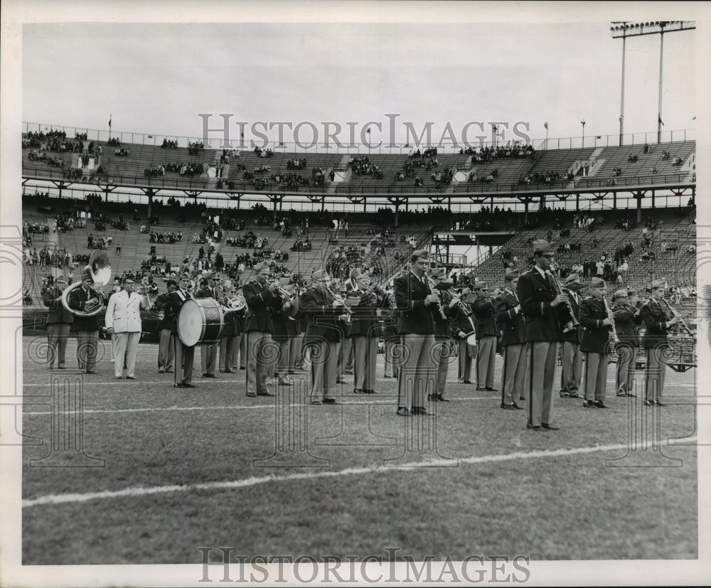 1963 Press Photo Sugar Bowl- Halftime activities.- Historic Images