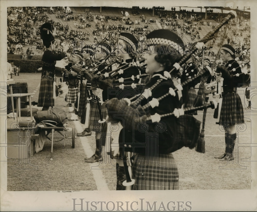 1963 Press Photo Sugar Bowl- Halftime activities - nos00134- Historic Images