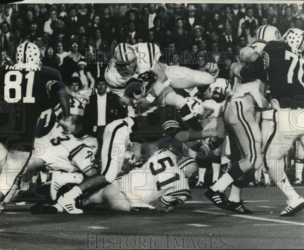 1973 Press Photo New Orleans Saints - Saints Action Play - nos00648- Historic Images