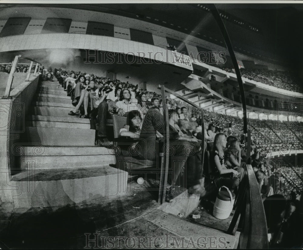 1975 Press Photo New Orleans Saints- Fans in the upper decks. - nos00796- Historic Images