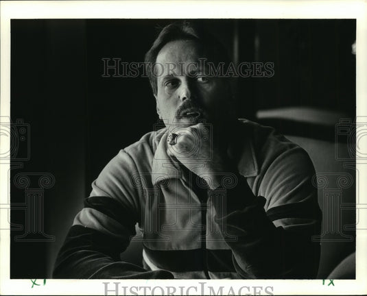 1987 Press Photo Football Mike Archer - nos01461- Historic Images