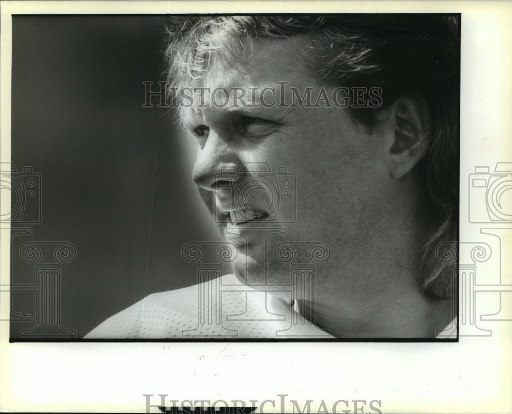 1988 Press Photo New Orleans Saints&#39; Morten Andersen. - nos01850- Historic Images