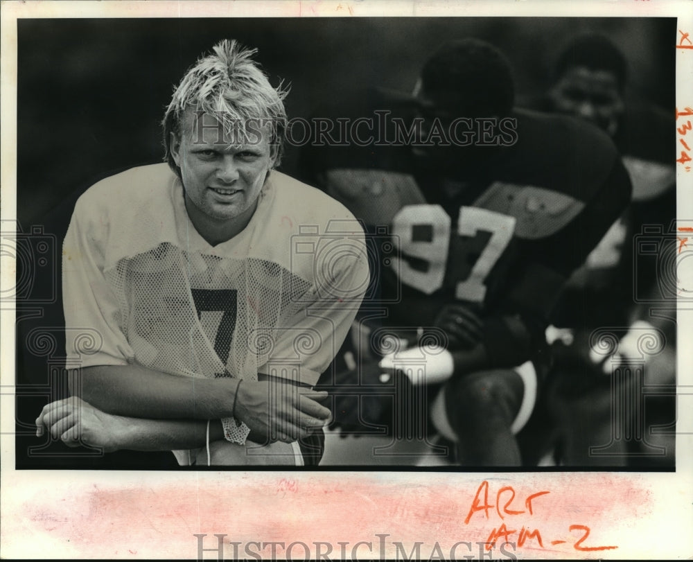 1985 Press Photo Football - Morten Anderson - nos01860- Historic Images