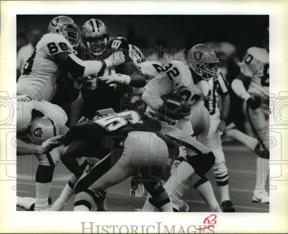 1988 Press Photo Marcus Allen Playing Football - nos02053- Historic Images