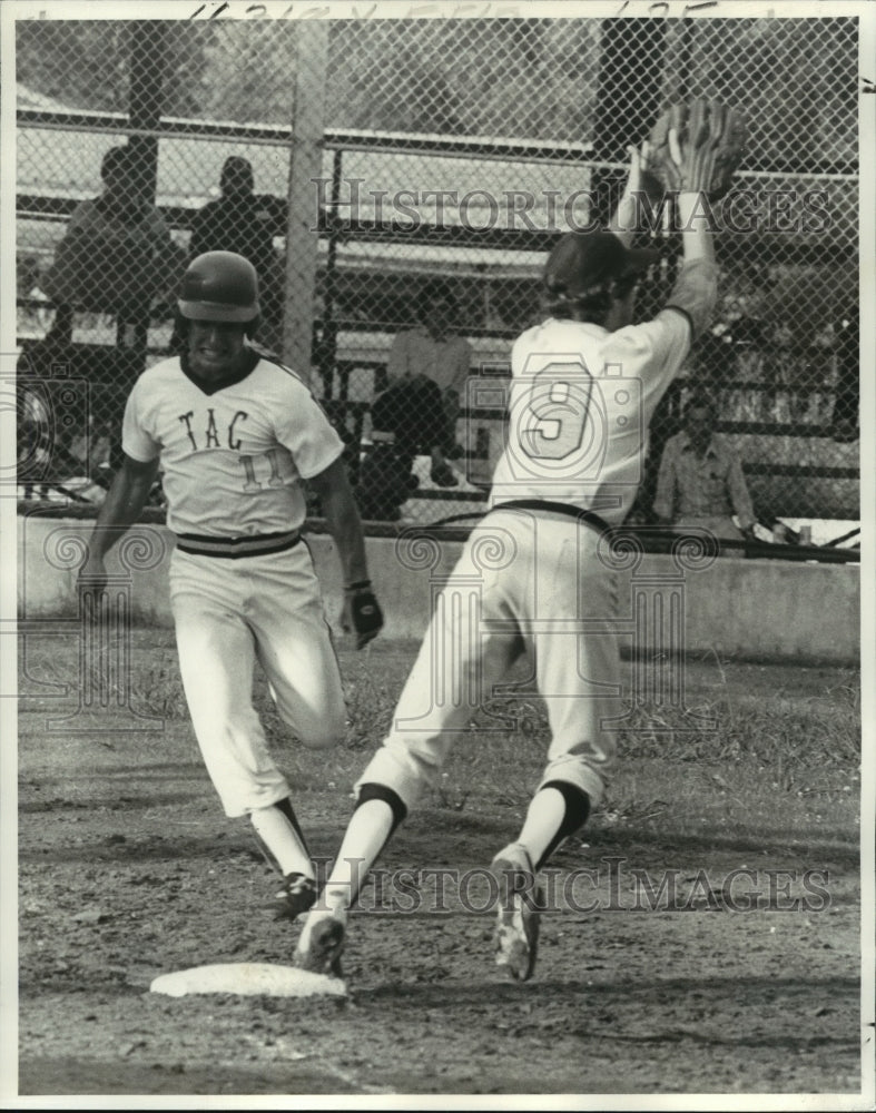 1979 Press Photo TAC Amusement vs Pelstate Automobile Association Baseball Game- Historic Images