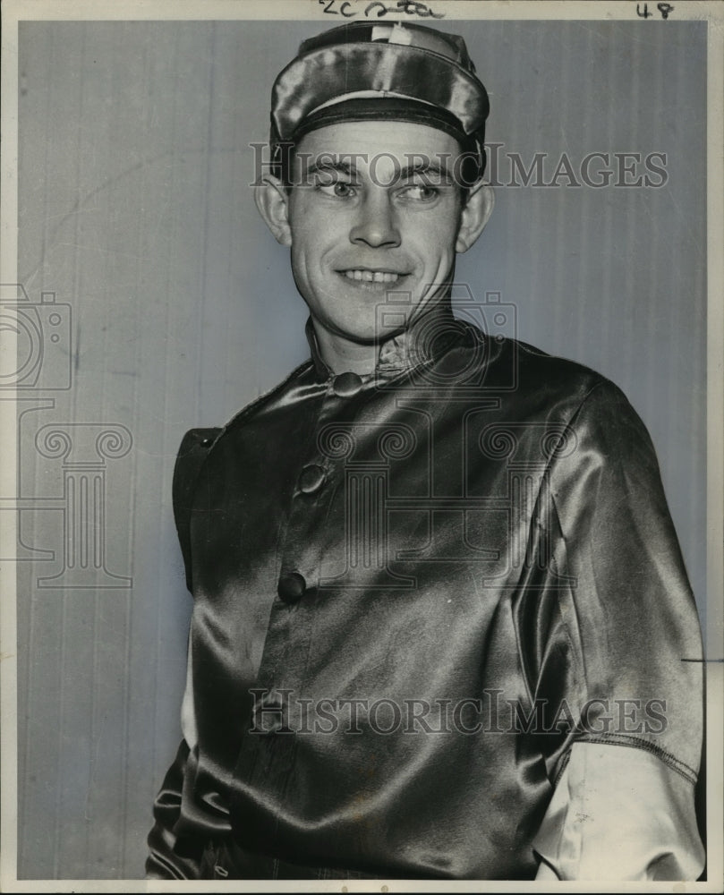 1967 Press Photo Jockey Sherman Armstrong - nos02552- Historic Images