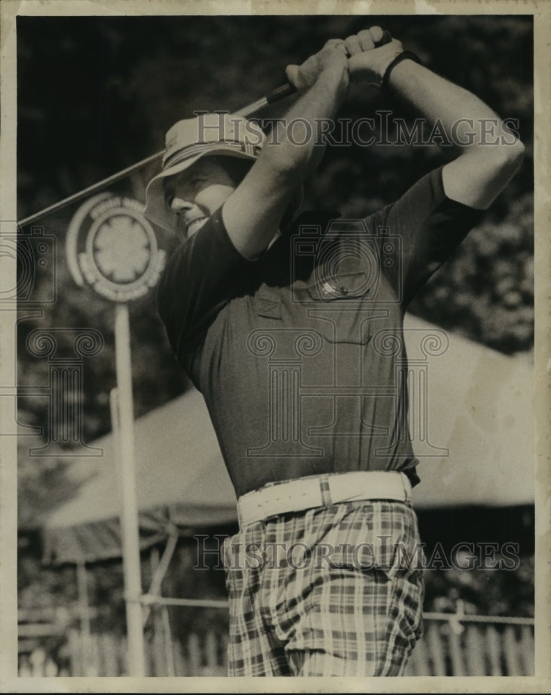 1976 Press Photo Golfer Wally Armstrong - nos02553- Historic Images