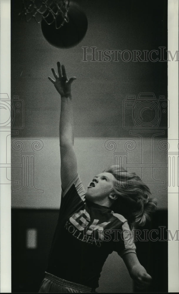 1980 Press Photo Michelle Anderson, Grace King Basketball Player - nos02644- Historic Images