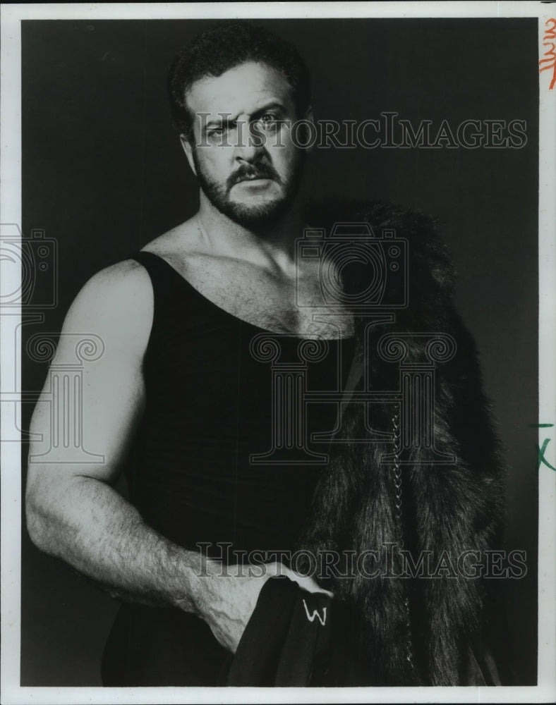 1988 Press Photo Lyle Alzado, Football Player and Actor - nos02763- Historic Images