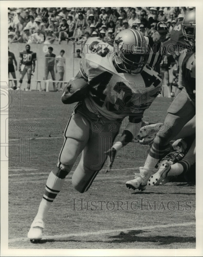 1984 Press Photo Gary Anderson, Football Player at Game - nos02793- Historic Images