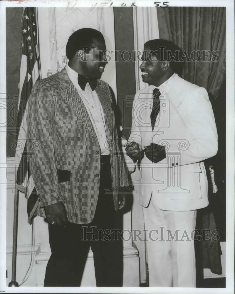 1974 Press Photo Football - Charlie Bates, Head Football Southern Univ.- Historic Images