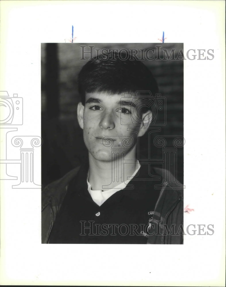 1991 Press Photo Basketball - Joe Barcelona Jr. of John Curtis School- Historic Images