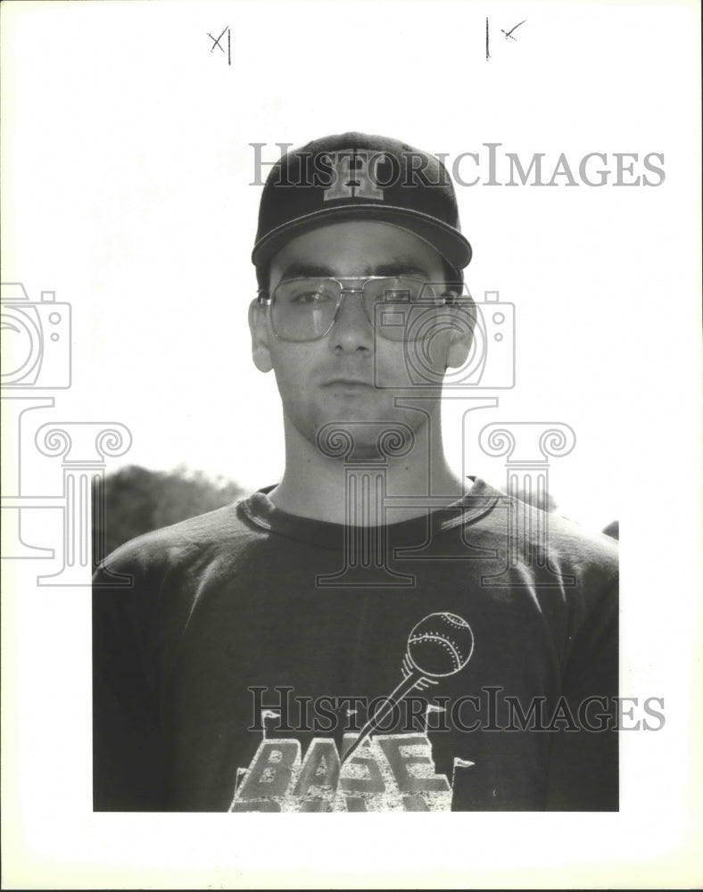 Press Photo Baseball - Coach Brian Baimonte for All Metro - nos03274- Historic Images