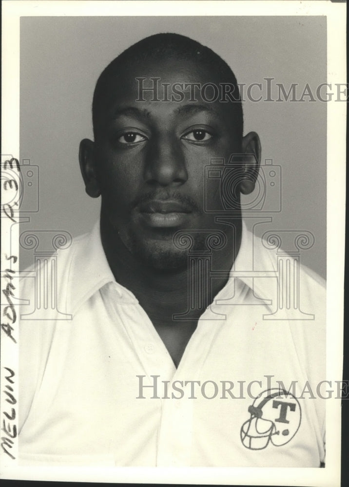 1988 Press Photo Football - Melvin Adams of Tulane - nos03302- Historic Images