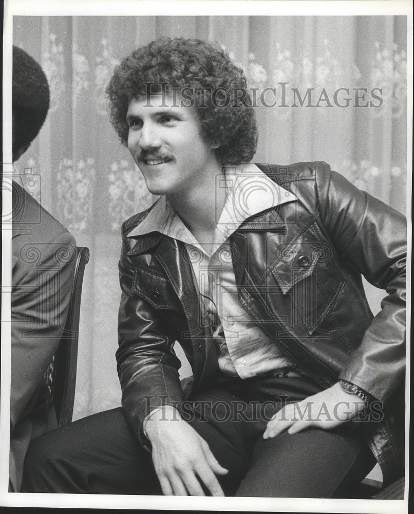 1977 Press Photo Rob Andrews, Houston Astro&#39;s Baseball Second Baseman- Historic Images