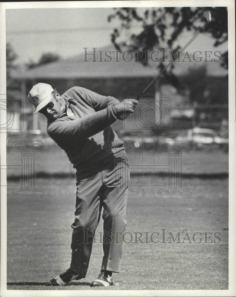 1973 Press Photo Golfer Miller Barber - nos03429- Historic Images