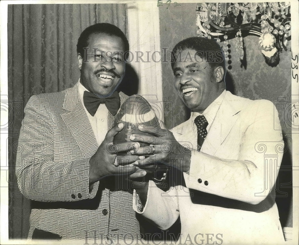 1974 Press Photo Charlie Bates, Southern University Head Football Coach- Historic Images