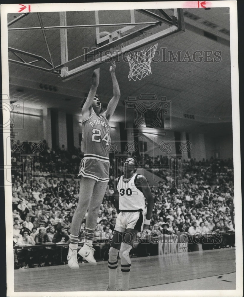 1978 Press Photo Wade Blundell, Rummel Basketball Player at Game - nos04372- Historic Images