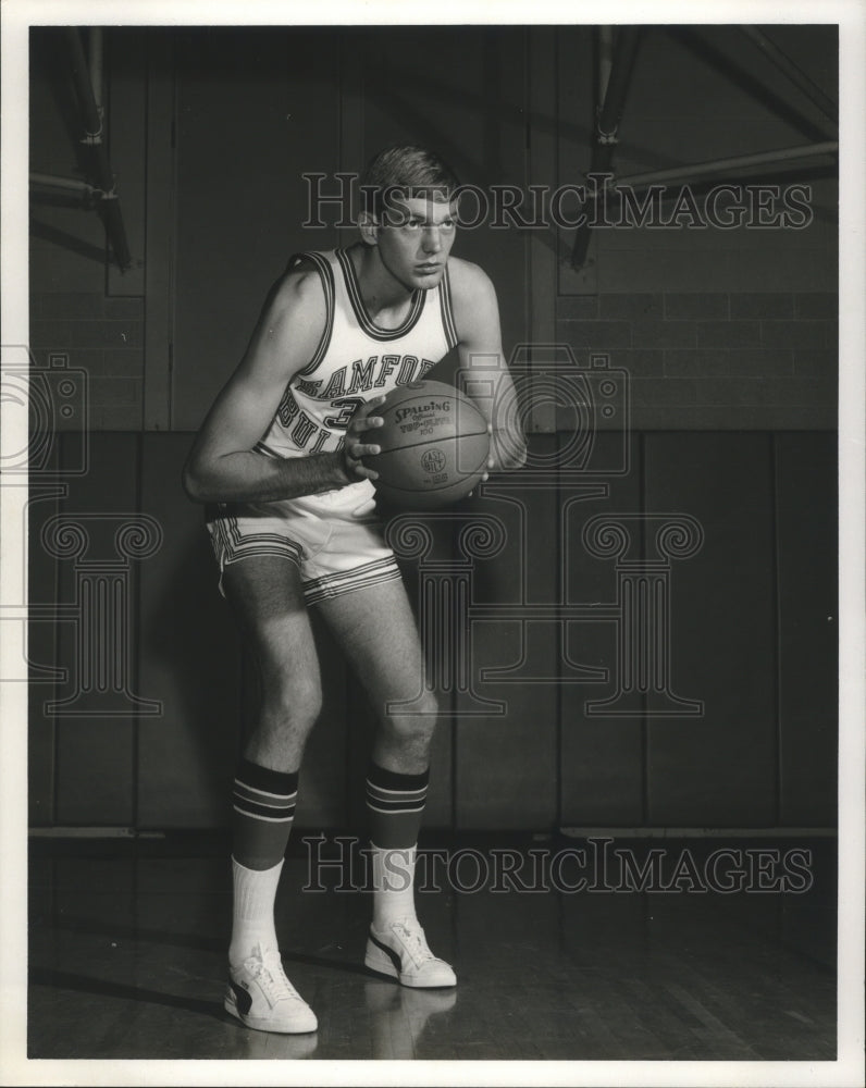 1971 Press Photo Basketball Player Rod Behrens - nos04595- Historic Images