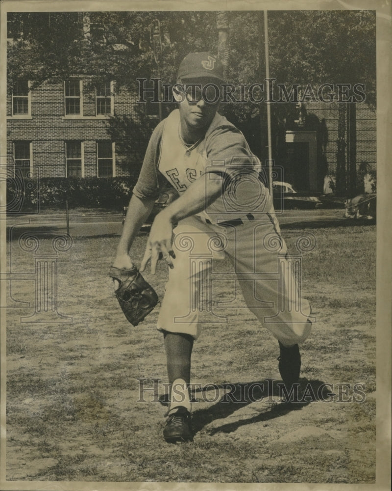 Press Photo Baseball Player George Booker - nos04613- Historic Images