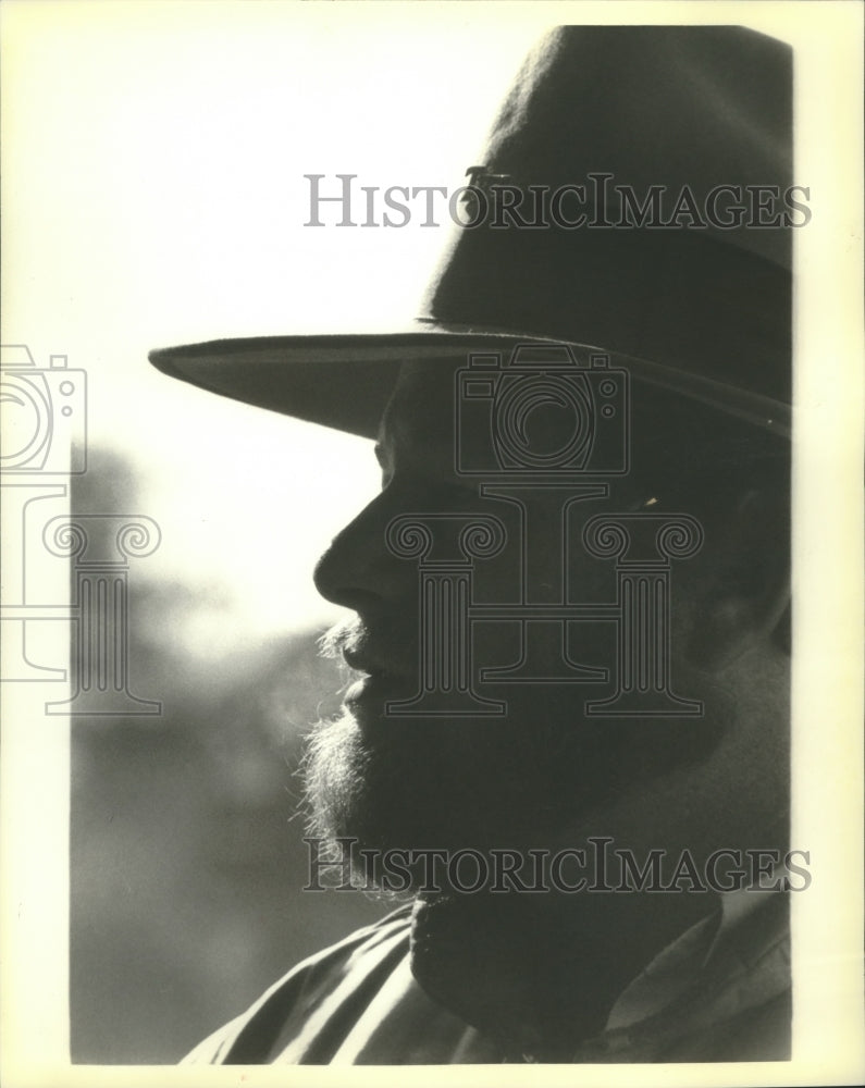 1980 Press Photo Horse Racing - Trainer Glenn Tee Red Bernis of Tonka Wakhan- Historic Images