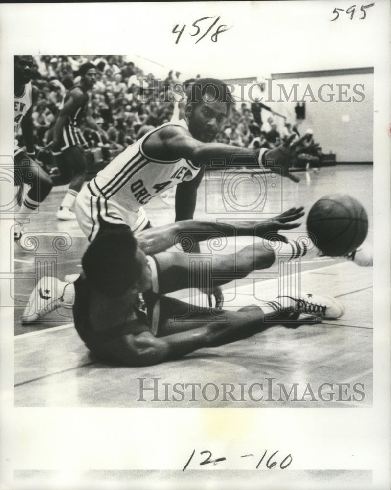 1976 Press Photo Warren Booker, University of New Orleans Basketball Player- Historic Images