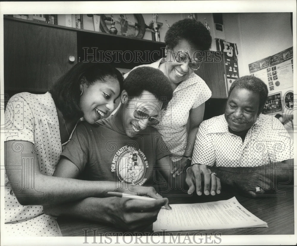 1978 Press Photo Basketball Player Micah Blunt - nos05250- Historic Images