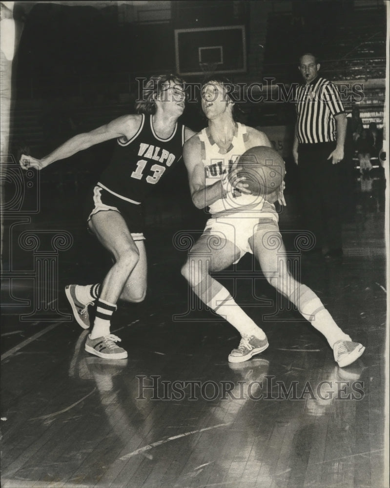 1973 Press Photo Bruce Bolyard, Tulane University Basketball Player at Game- Historic Images