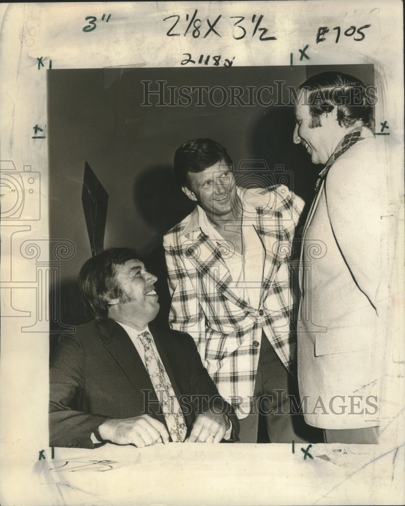 Press Photo Bill Bertka, New Orleans Jazz Basketball Team General Manager- Historic Images