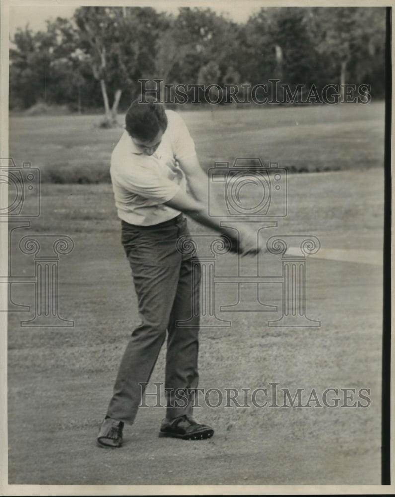 1967 Press Photo Golfer Mickey Cooper - nos05783- Historic Images