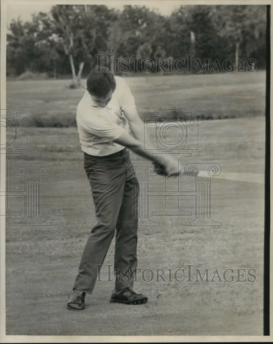 1967 Press Photo Golfer Mickey Cooper - nos05783- Historic Images