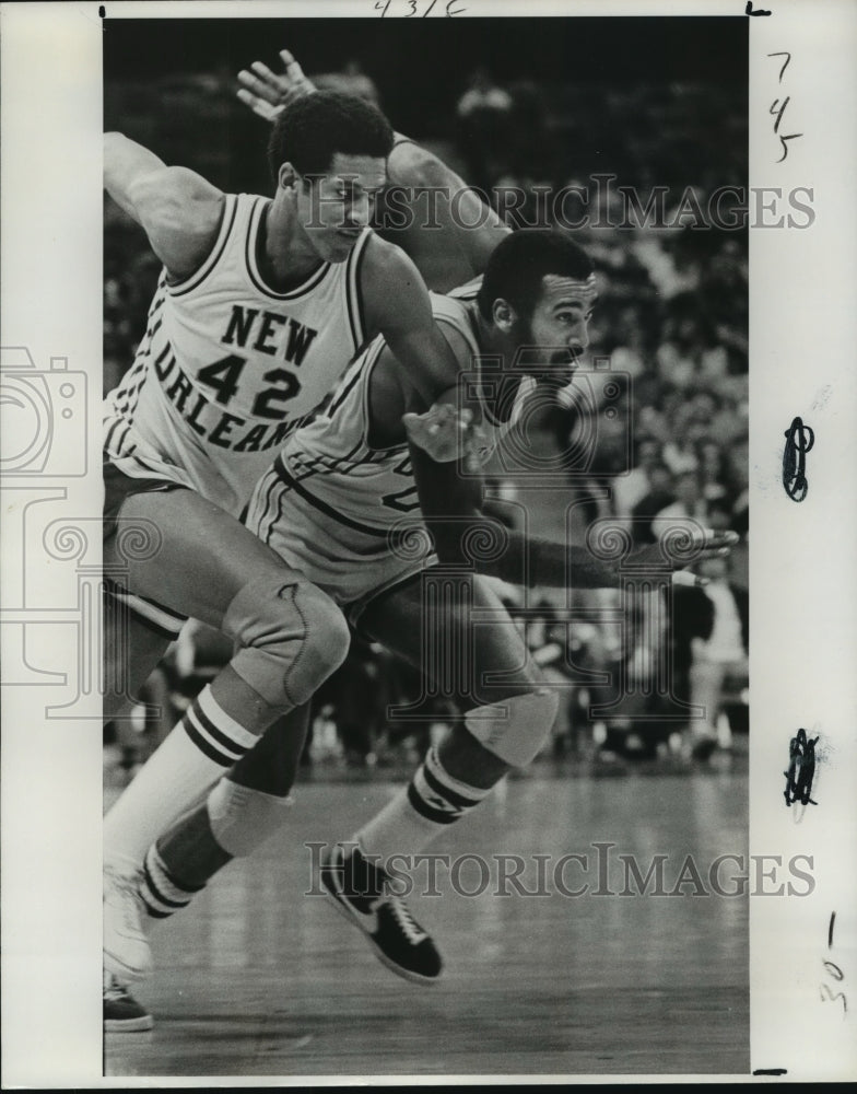 1978 Press Photo Basketball Player Wayne Cooper at New Orleans Game - nos05797- Historic Images