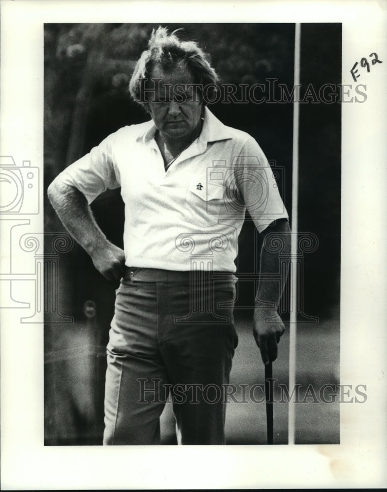 1979 Press Photo Golfer Frank Conner - nos05819- Historic Images