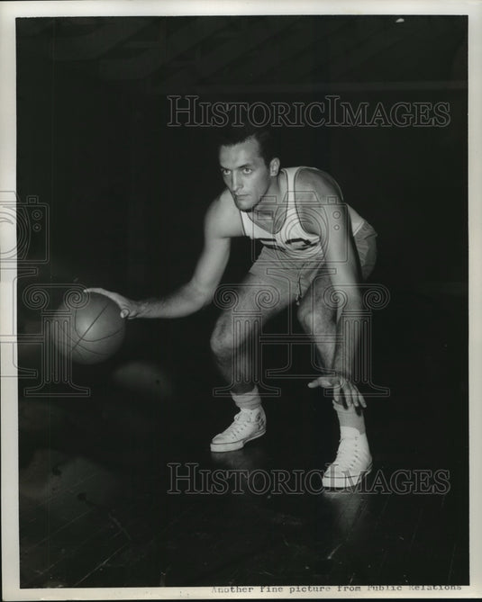 Press Photo Basketball - Joe Clune, LSU Forward-Guard - nos05861- Historic Images