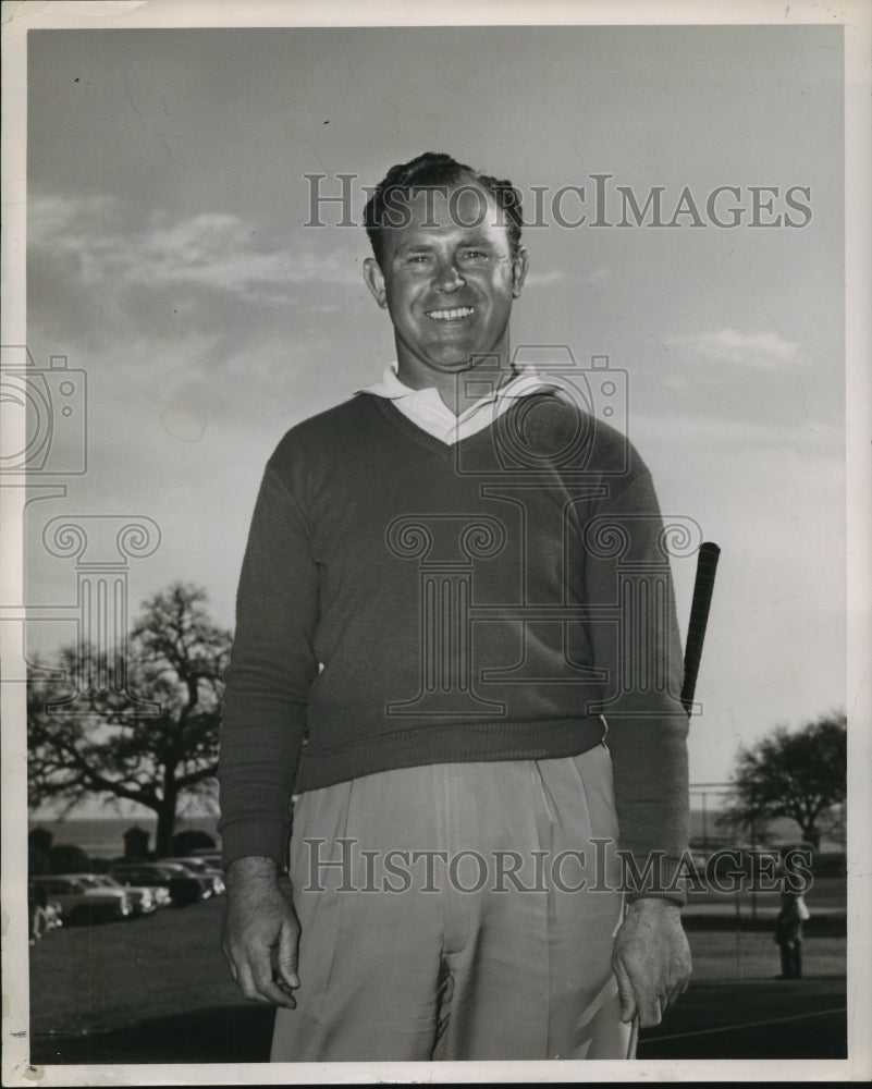 Press Photo Golfer Dick Cline - nos05893- Historic Images