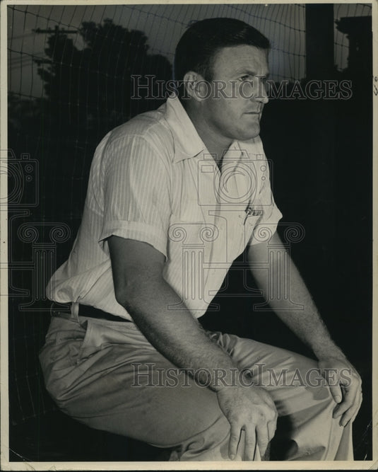 Press Photo Ray Coates, Jesuit Soccer Coach - nos05908- Historic Images
