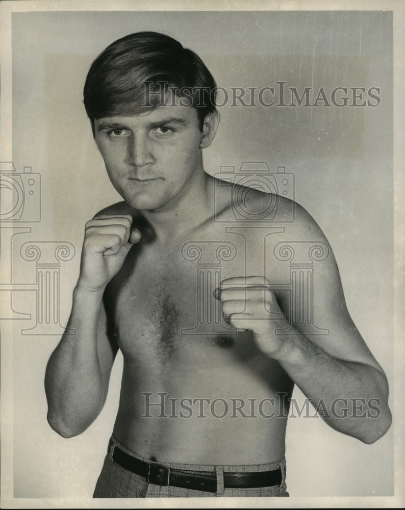 1971 Press Photo Irish Boxer John Coiley - nos05965- Historic Images