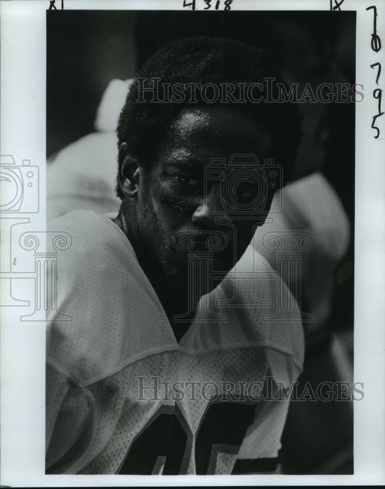 1982 Press Photo Kansas City Chiefs Carlos Carson - nos06197- Historic Images