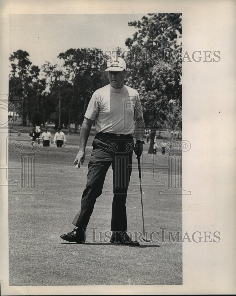 Press Photo Golfer Billy Casper - nos06244- Historic Images