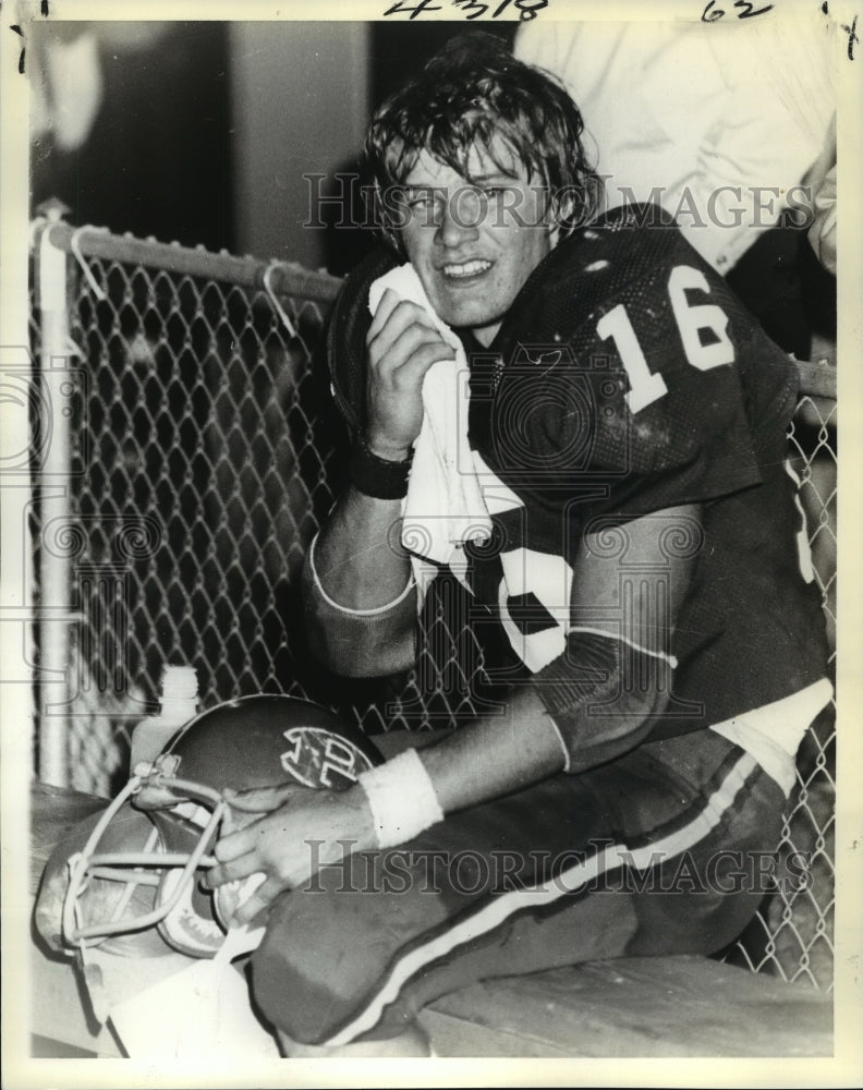 1981 Press Photo Alabama Football Player Paul Carruth - nos06288- Historic Images