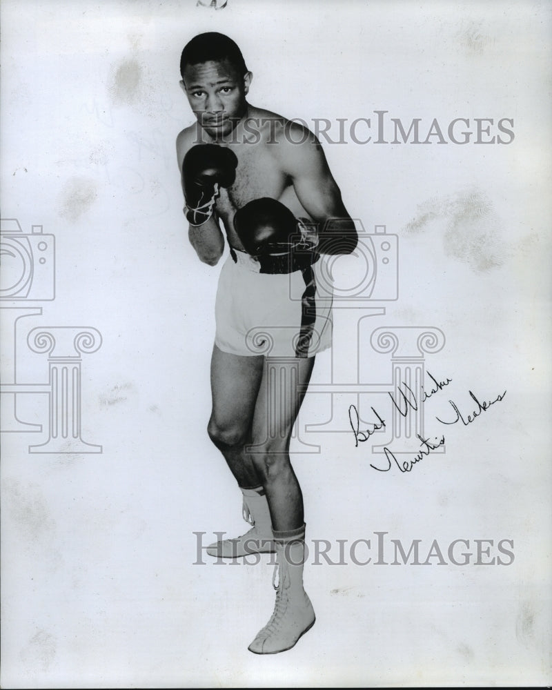 1968 Press Photo Welterweight Champion Curtis Cokes - nos06346- Historic Images