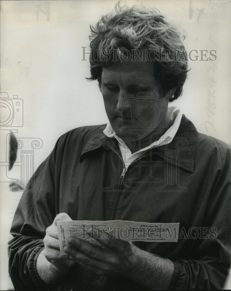 1977 Press Photo Golfer George Burns - nos06494- Historic Images