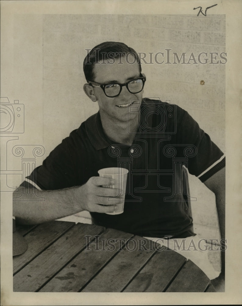 1966 Press Photo Golfer Jack Clement at Timberlane Country Club - nos06553- Historic Images